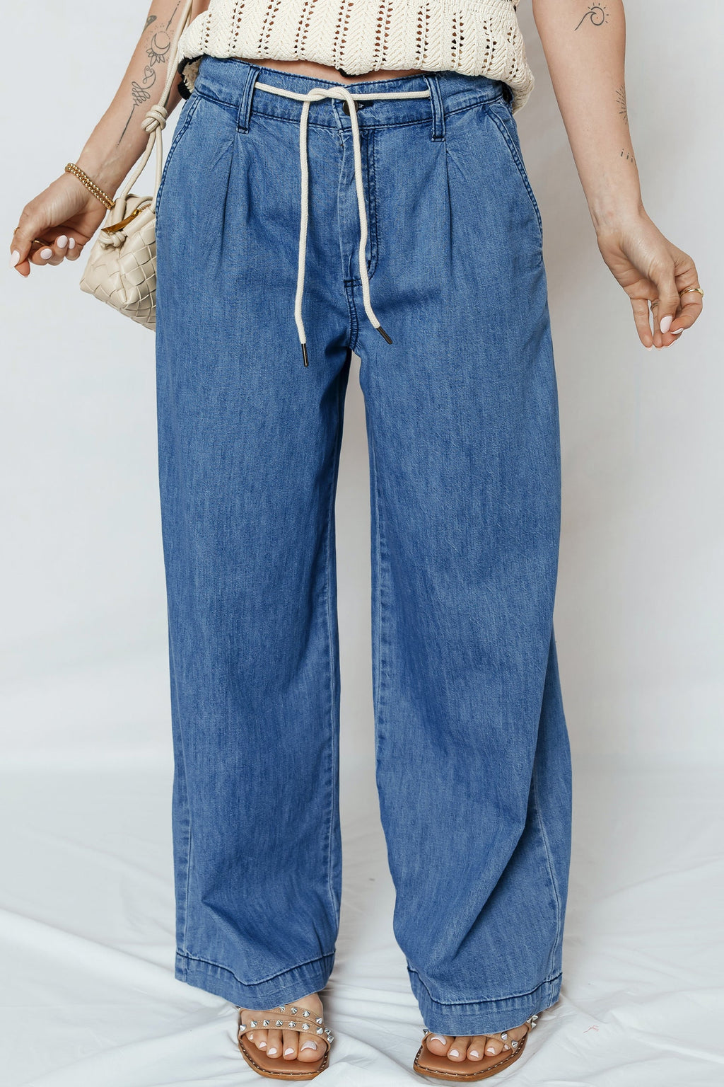 Oakleigh On Wide Leg Jeans