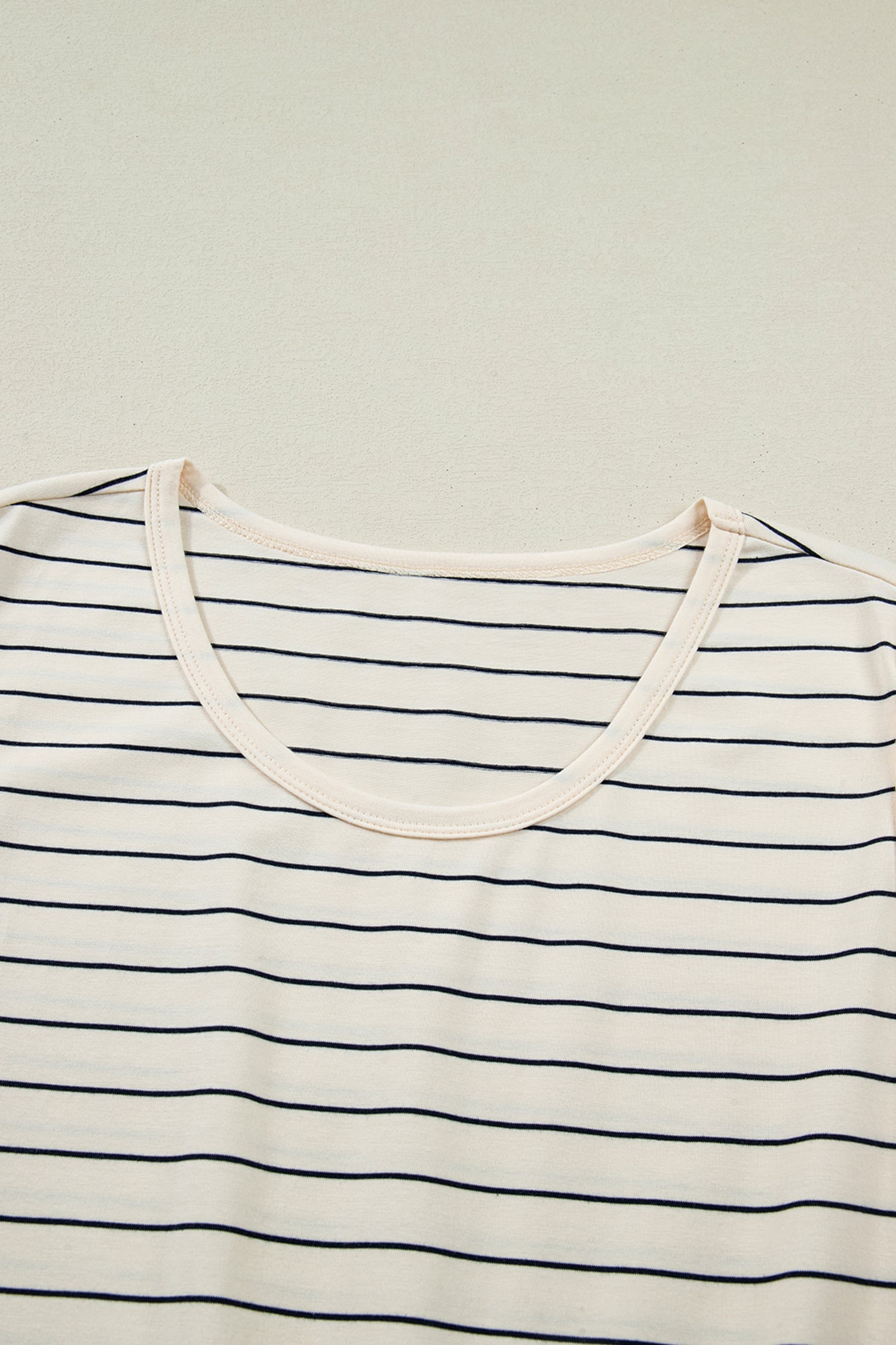 Mabel Stripe Drawstring Tunic Tank