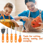 13Pcs Halloween Pumpkin Carving Kit Stainless Steel Carving Kit Pumpkin Sculpting Cutting Kit Halloween Decorative Tools - Rustic Threads Farm