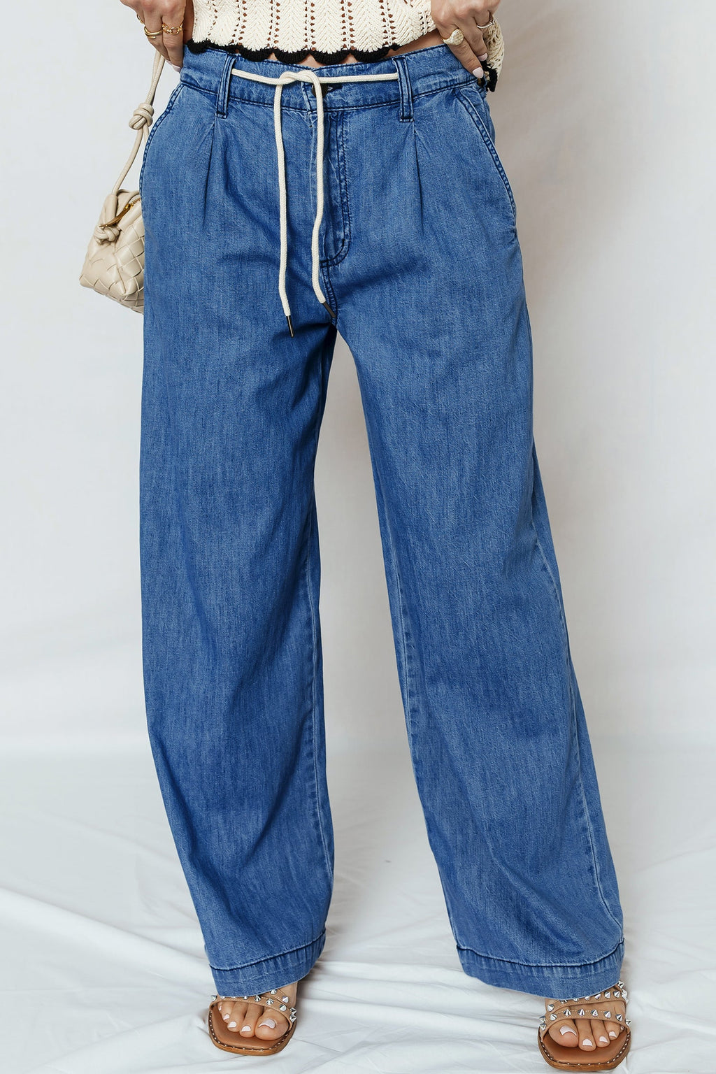 Oakleigh On Wide Leg Jeans