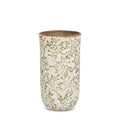 Budding Branch Ceramic Vase – 10.5" Farmhouse Floral Vase