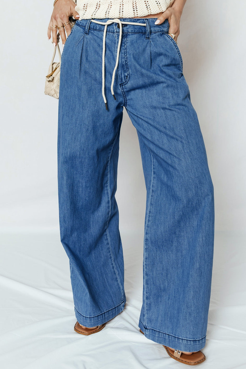 Oakleigh On Wide Leg Jeans