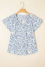 Avianna Print Fantasy Fluttering Blouse