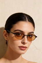 Vintage Oval Sunglasses