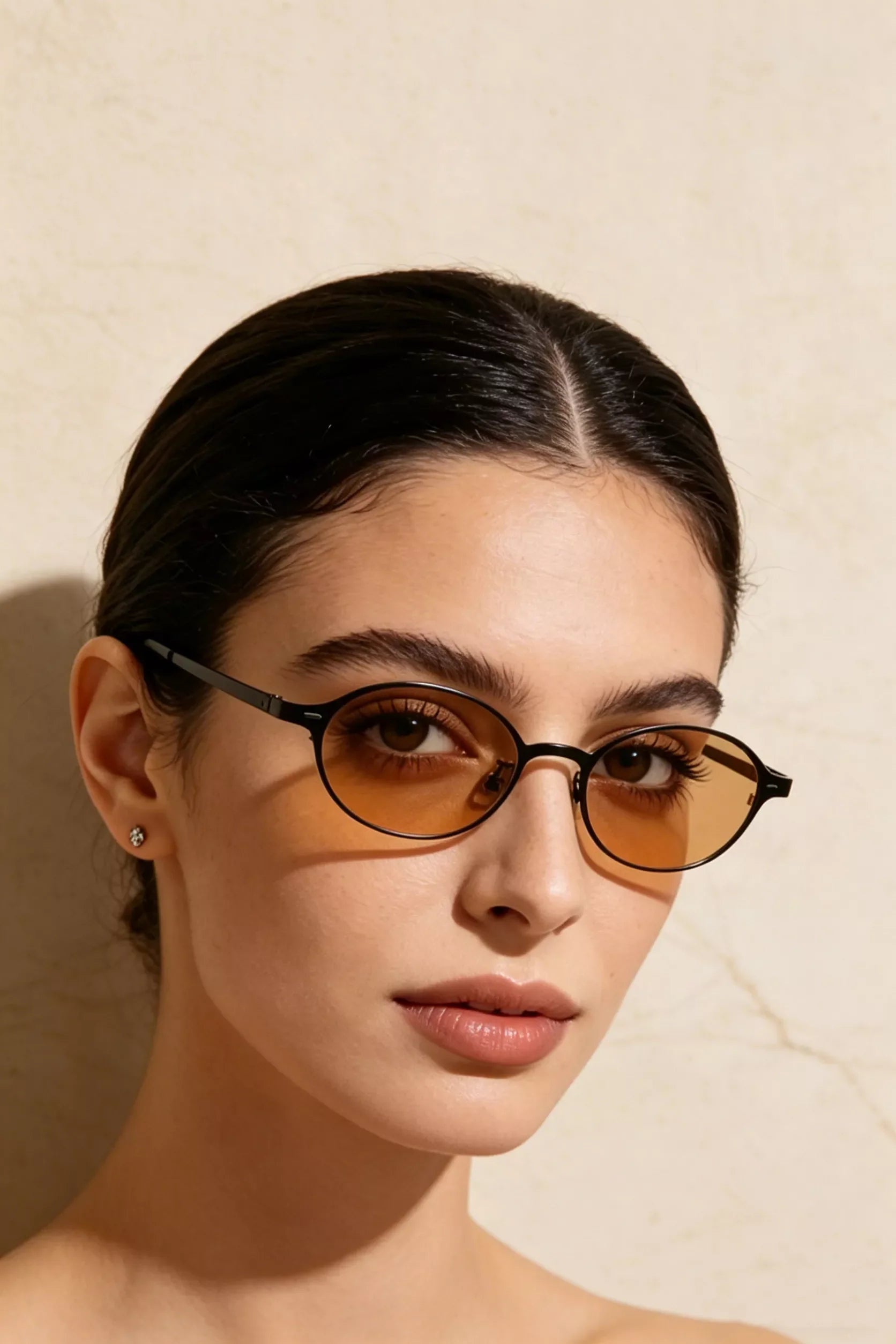 Vintage Oval Sunglasses