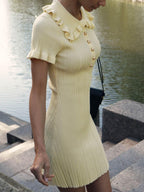 Hepburn Elegance Knit Dress - Audrey Hepburn Inspired Dress for Stylish Women