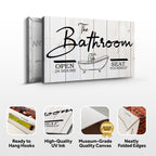 The Bathroom Sign