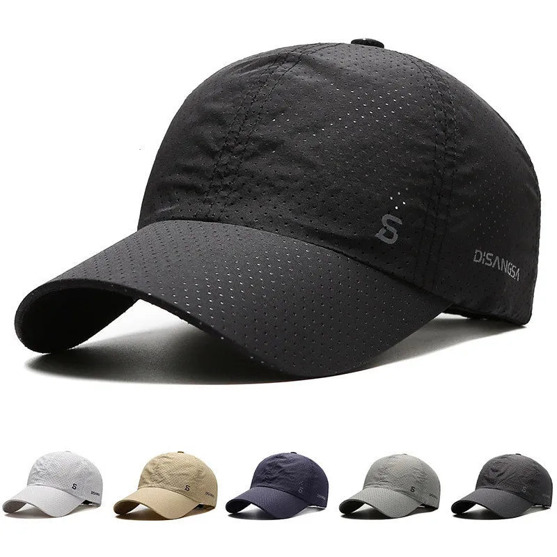 Quick-Dry Breathable Sun Hat for Men | Outdoor Fishing Baseball Cap