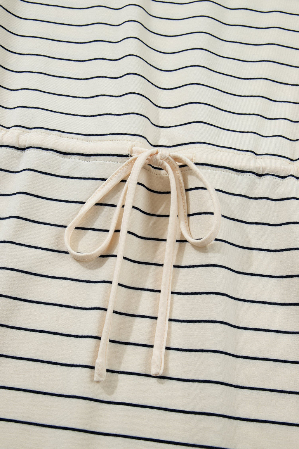 Mabel Stripe Drawstring Tunic Tank