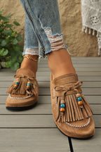 Ocean Square toe Casual Slippers