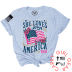 AND AMERICA TOO TEE - Rustic Threads Farm