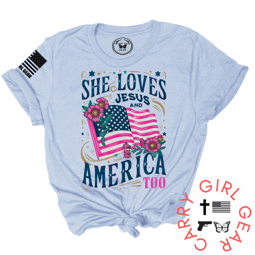 AND AMERICA TOO TEE - Rustic Threads Farm
