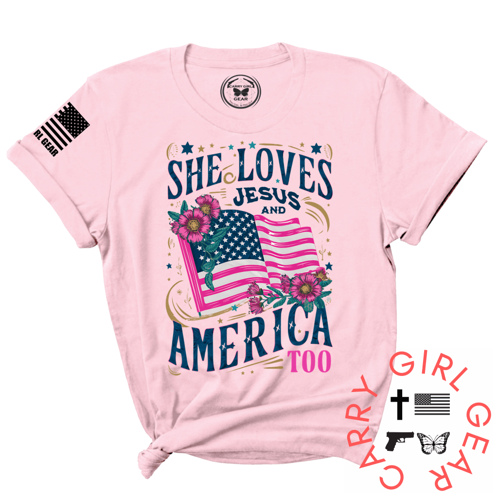 AND AMERICA TOO TEE - Rustic Threads Farm