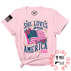 AND AMERICA TOO TEE - Rustic Threads Farm