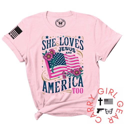 AND AMERICA TOO TEE - Rustic Threads Farm