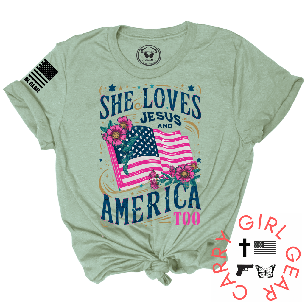 AND AMERICA TOO TEE - Rustic Threads Farm