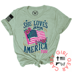 AND AMERICA TOO TEE - Rustic Threads Farm