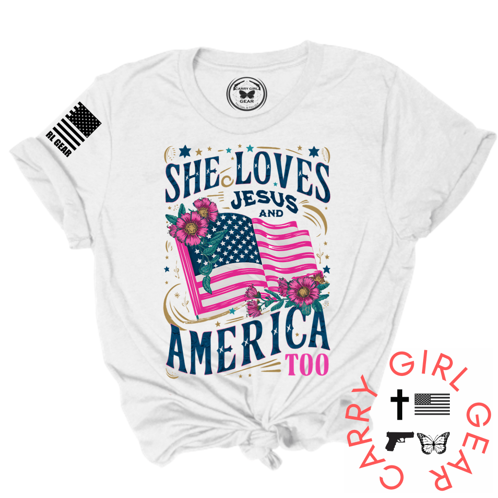 AND AMERICA TOO TEE - Rustic Threads Farm