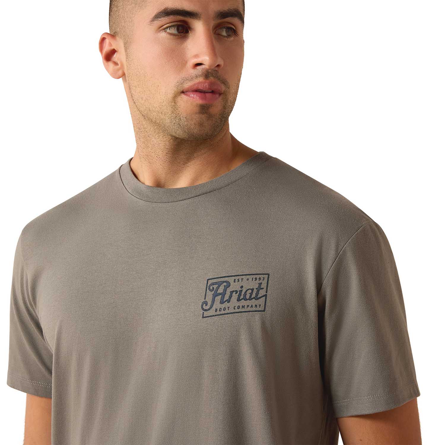 Ariat Mens Short Sleeve Shirt, Patriot Western Graphic Tee - Rustic Threads Farm