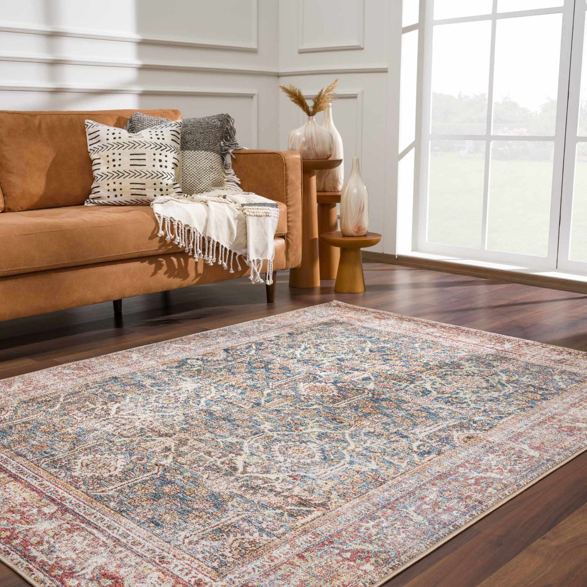 Avel Washable Area Rug - Rustic Threads Farm