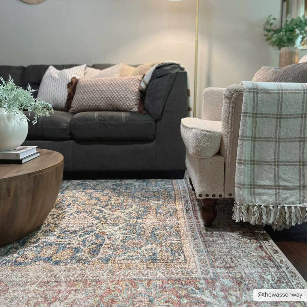 Avel Washable Area Rug - Rustic Threads Farm