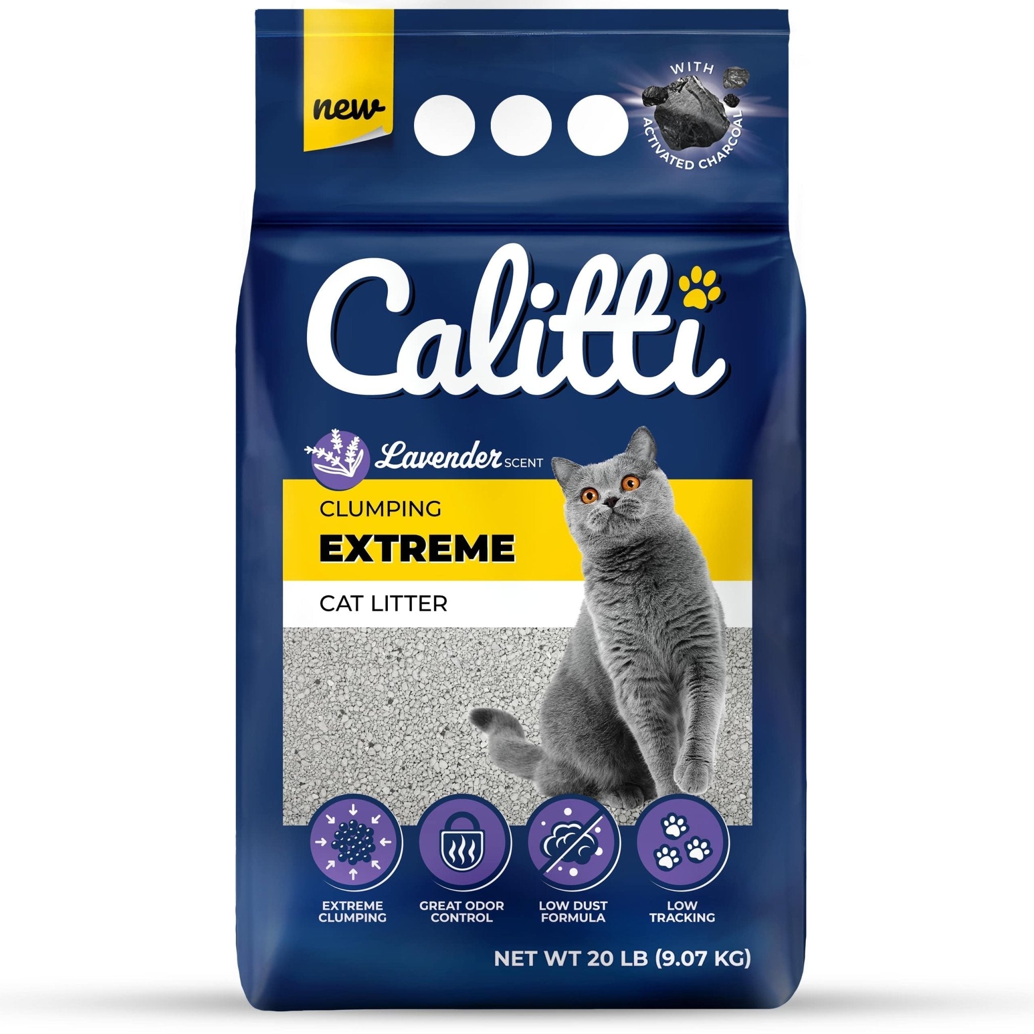 Calitti Extreme Clumping Cat Litter, 20 lbs - Rustic Threads Farm
