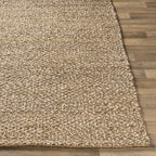 Caspar Hand Woven Natural Jute Rug - Rustic Threads Farm