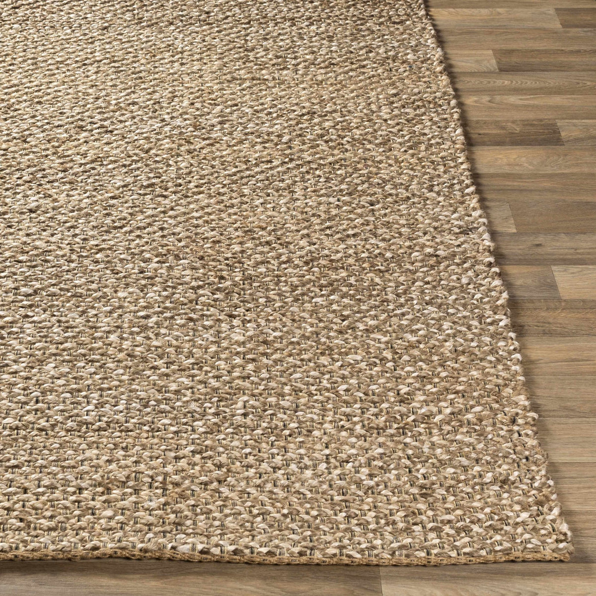 Caspar Hand Woven Natural Jute Rug - Rustic Threads Farm
