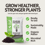 Compost Crew Farm Feast General Use Compost 5lb Bag - Rustic Threads Farm