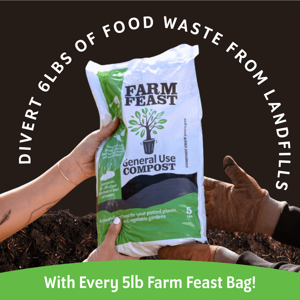Compost Crew Farm Feast General Use Compost 5lb Bag - Rustic Threads Farm
