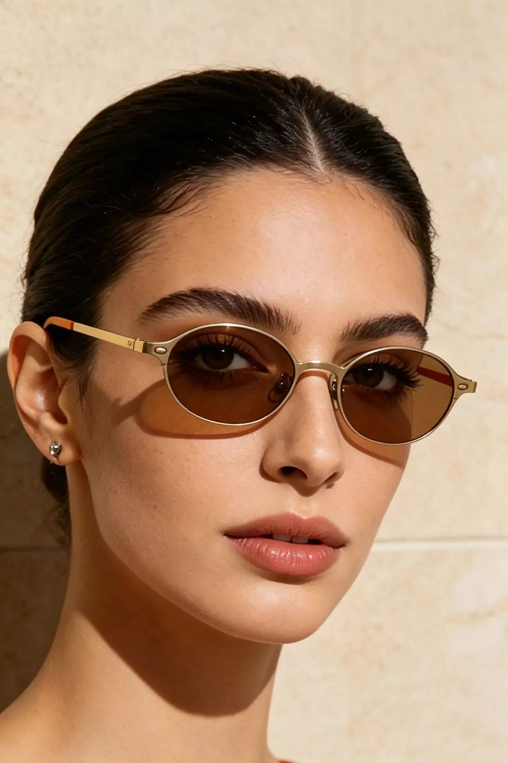 Vintage Oval Sunglasses