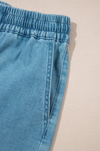 Elle Elastic Waistband Shorts