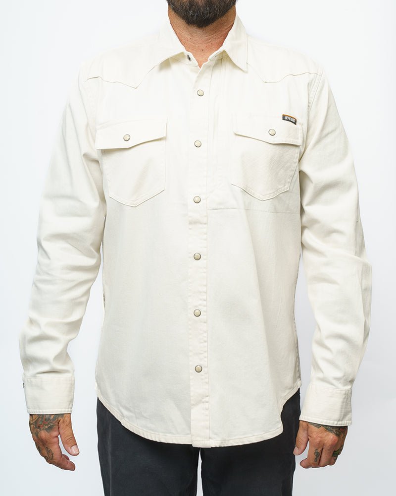 Earl Denim Shirt - Natural - Rustic Threads Farm