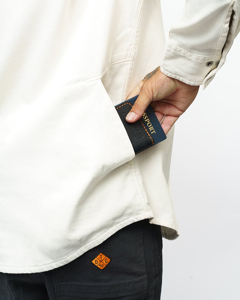 Earl Denim Shirt - Natural - Rustic Threads Farm