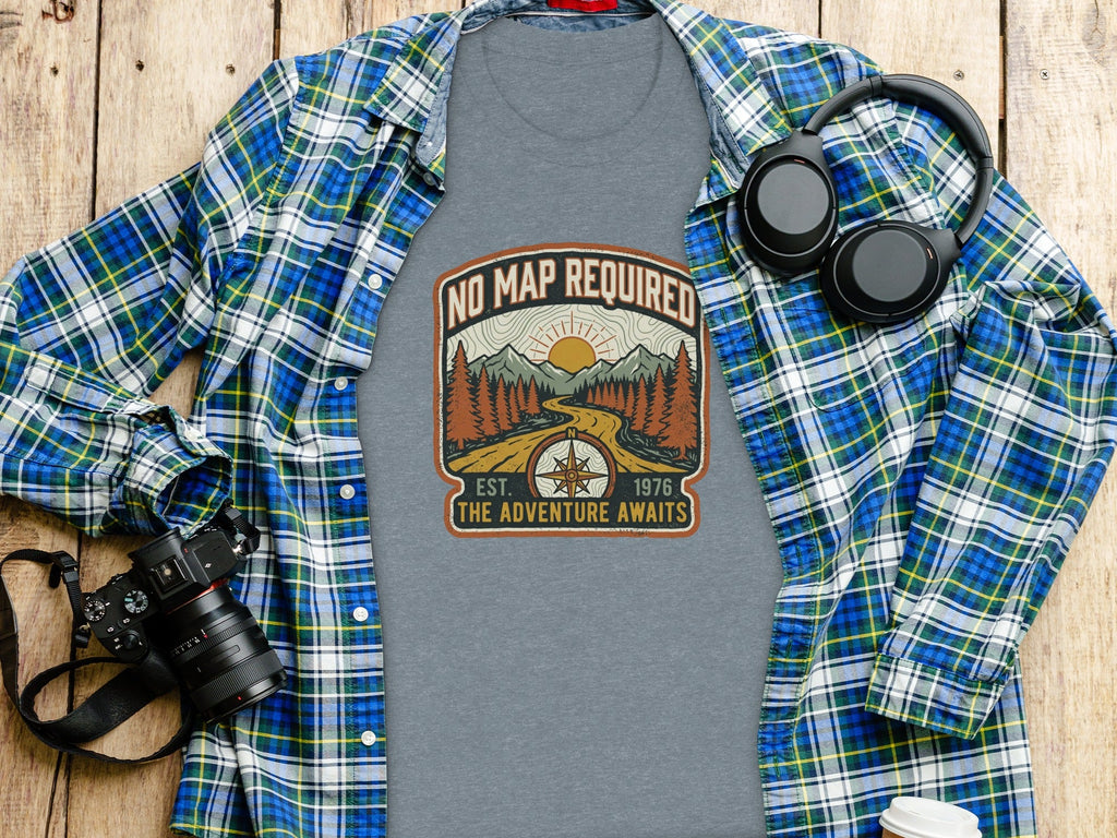 Heritage No Map Required: The Adventure Awaits Nomad Tee
