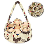 Egg Collection Basket Egg Collection Basket 7 Bags Chicken Mother Chicken Duck Goose Egg Housewife Farm Garden - Rustic Threads Farm