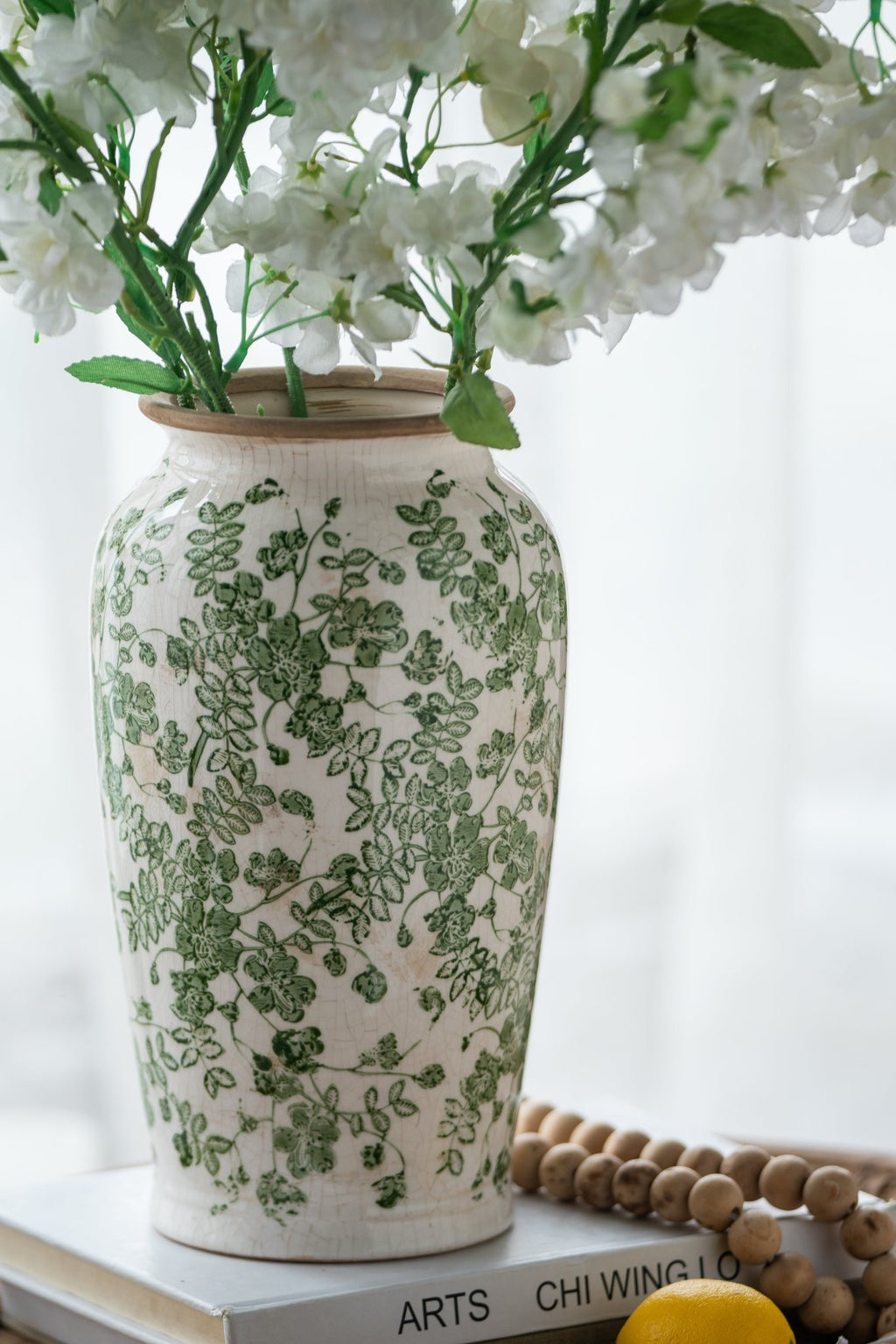 Elegant Ceramic Accent Vase - Rustic Threads Farm
