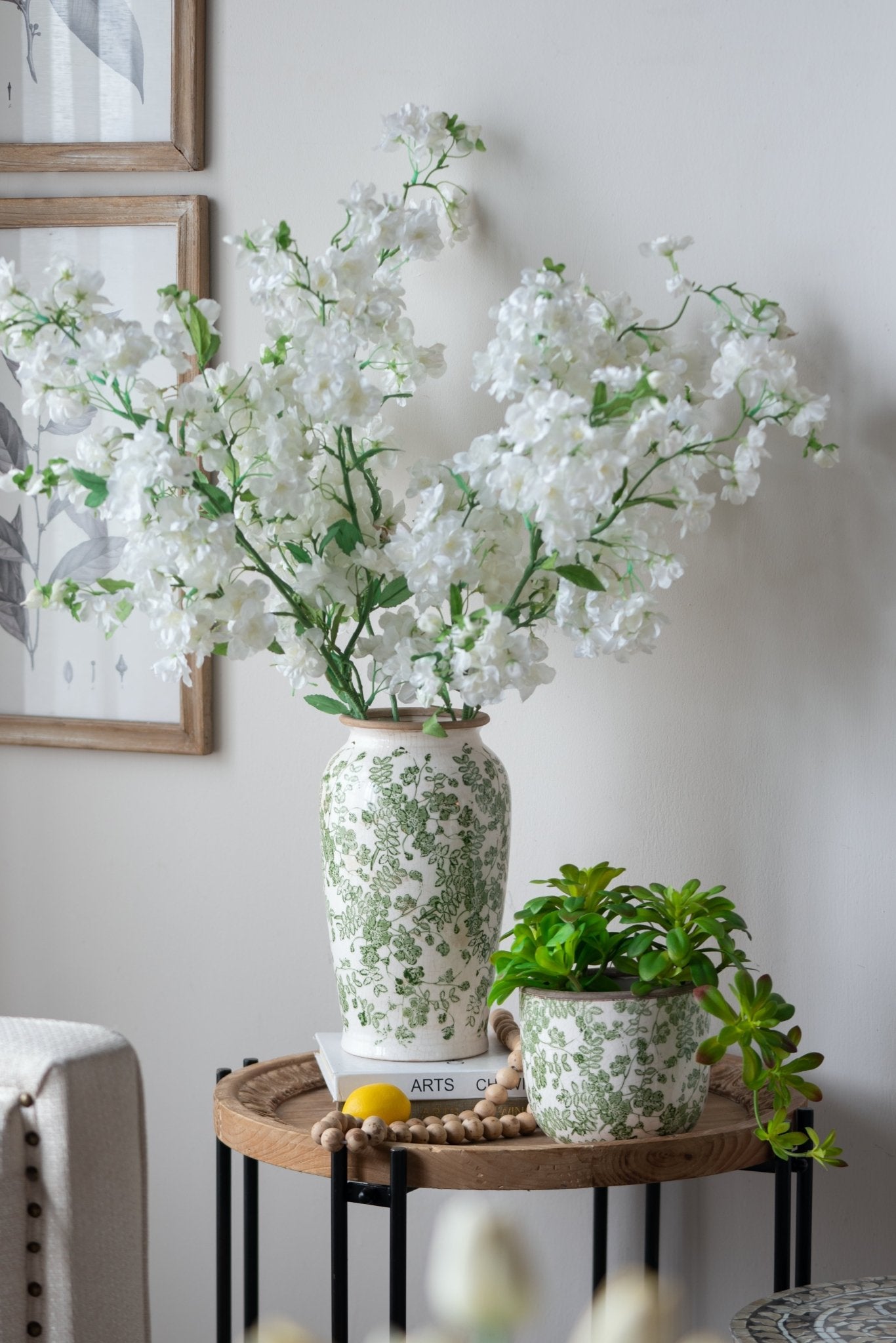 Elegant Ceramic Accent Vase - Rustic Threads Farm