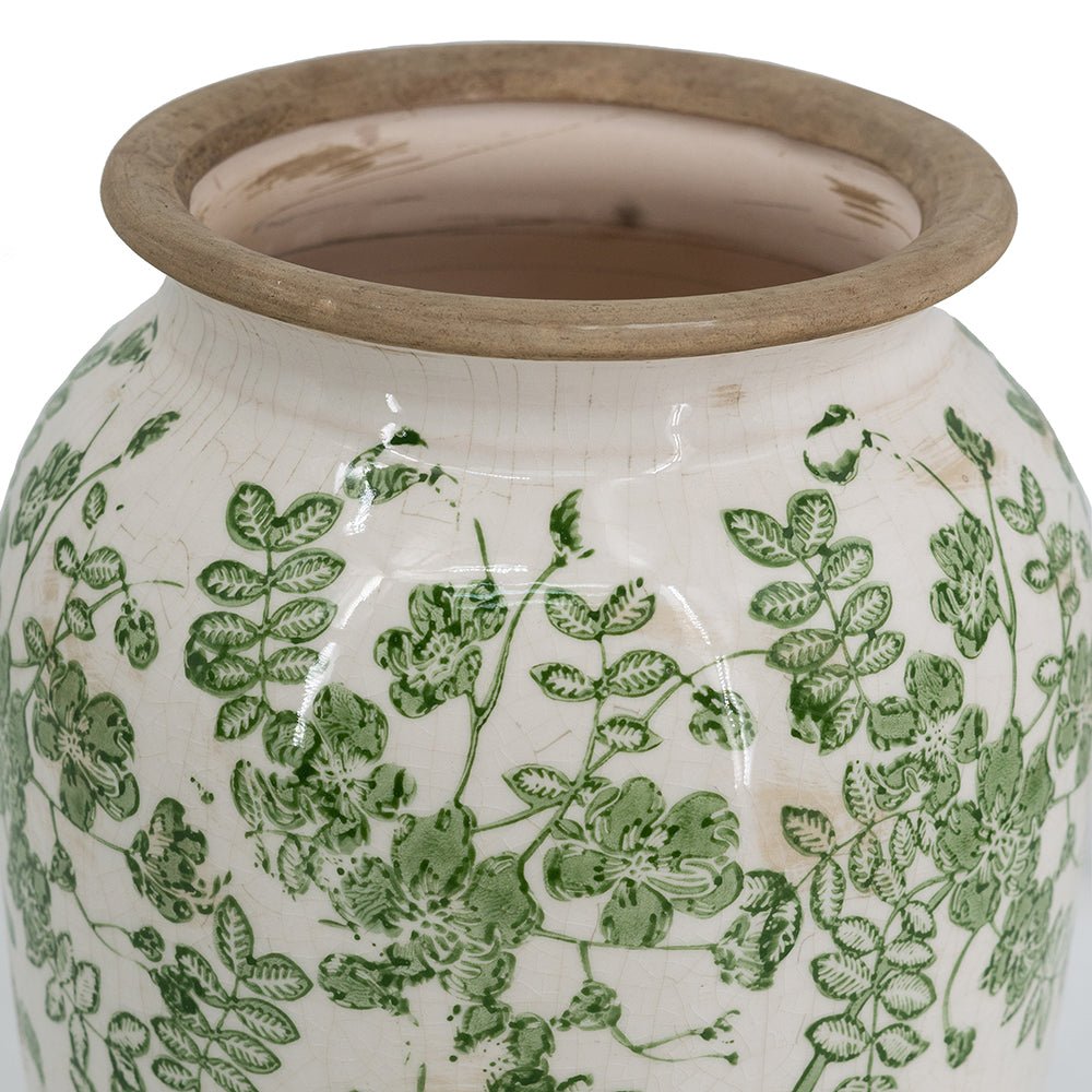 Elegant Ceramic Accent Vase - Rustic Threads Farm