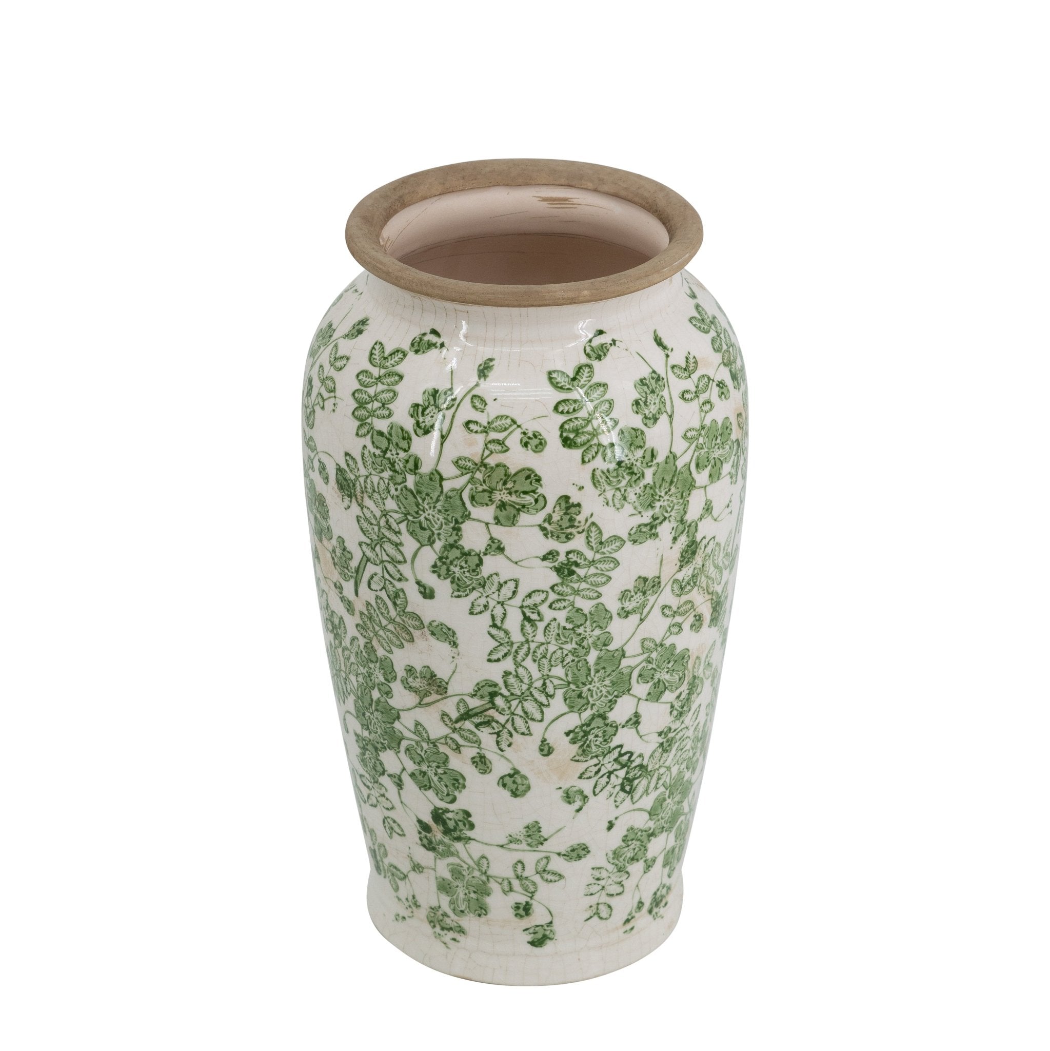 Elegant Ceramic Accent Vase - Rustic Threads Farm