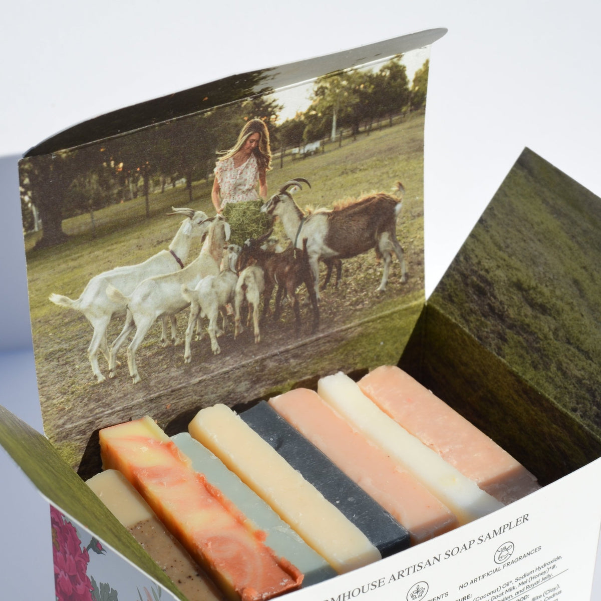 Farmhouse Artisan Goat Milk & Tallow Soap Sampler - Rustic Threads Farm