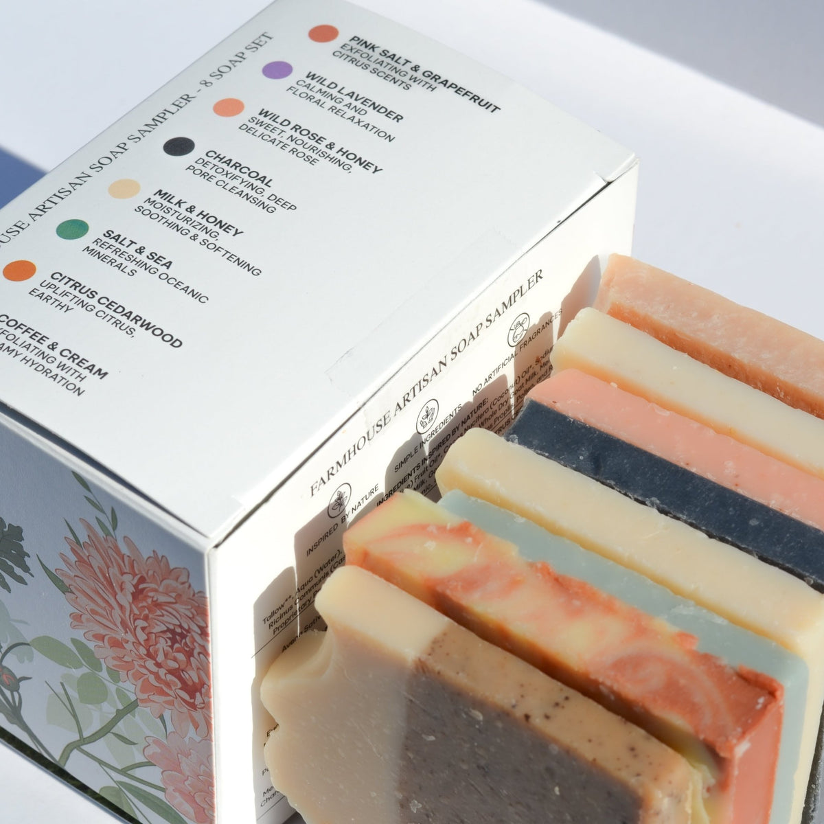 Farmhouse Artisan Goat Milk & Tallow Soap Sampler - Rustic Threads Farm