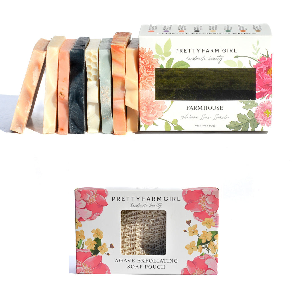 Farmhouse Artisan Goat Milk & Tallow Soap Sampler - Rustic Threads Farm