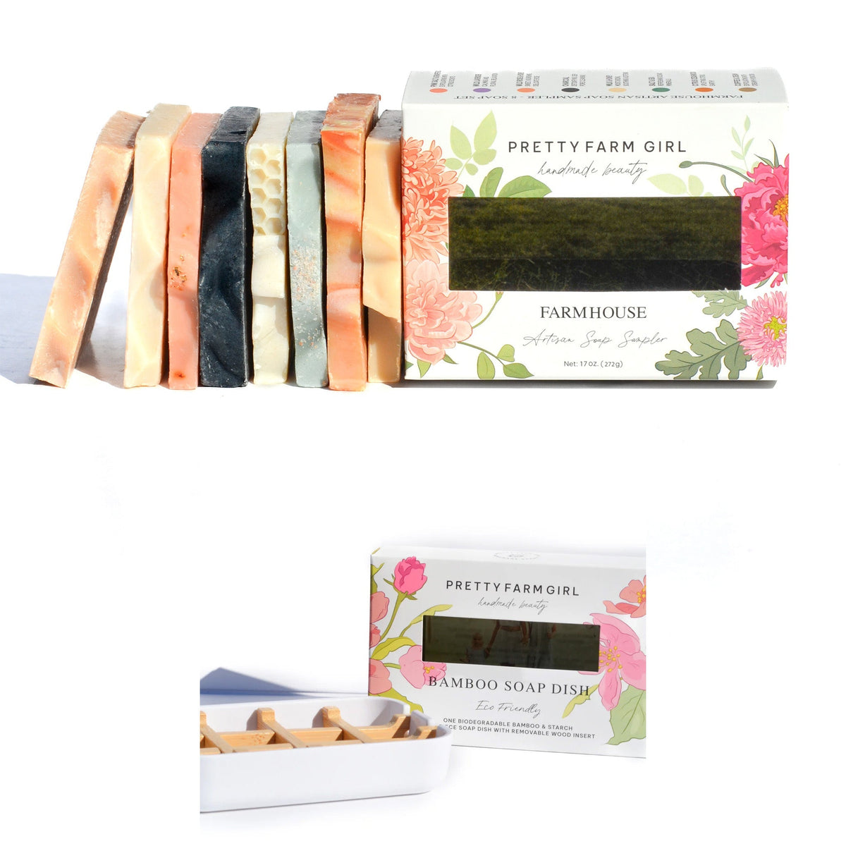 Farmhouse Artisan Goat Milk & Tallow Soap Sampler - Rustic Threads Farm
