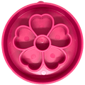 Flower eBowl Deep Slow Feeder Dog Bowl for Enrichment | USA Made - Rustic Threads Farm