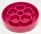 Flower eBowl Deep Slow Feeder Dog Bowl for Enrichment | USA Made - Rustic Threads Farm