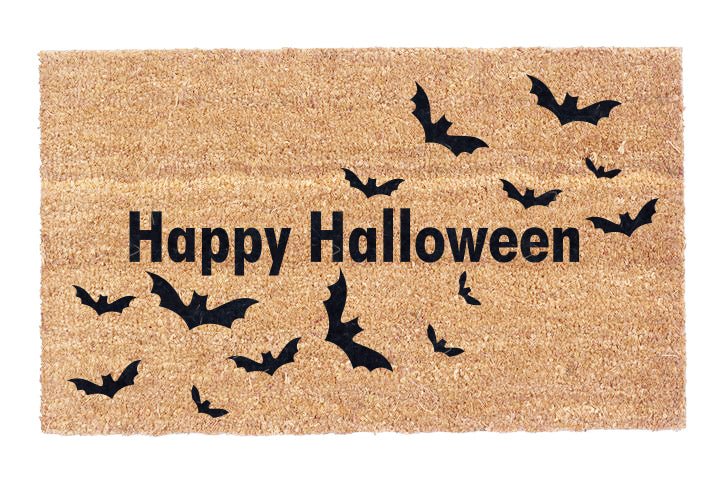 Happy Halloween Coir Doormat - Rustic Threads Farm