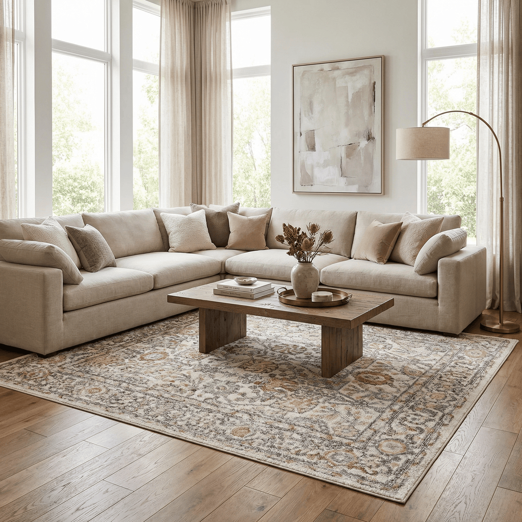Herstmonceux Area Rug - Rustic Threads Farm