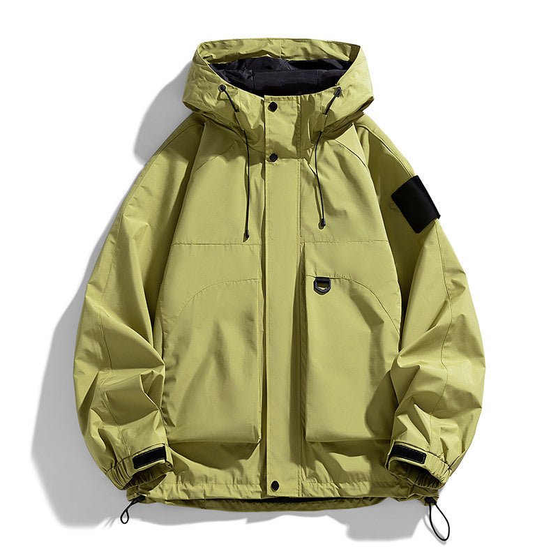 Jacket Men's Windproof Waterproof Leisure Fashion Work Clothes Coat - Rustic Threads Farm