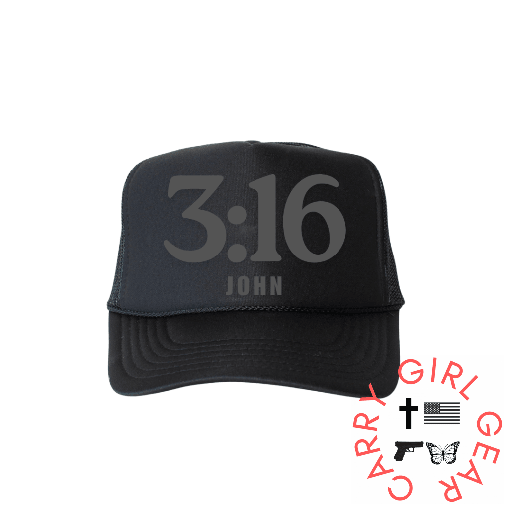 JOHN 3:16 Trucker - Rustic Threads Farm